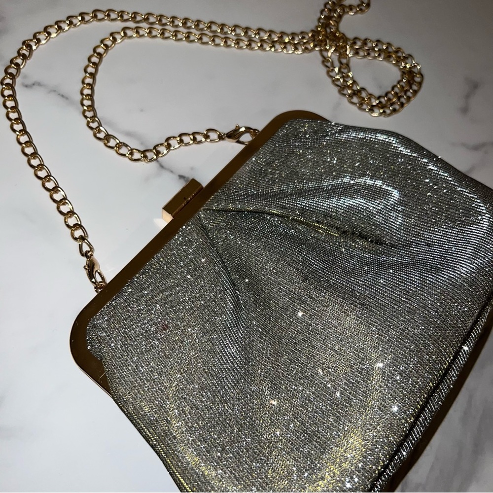 Shimmering Gold & Silver Bag